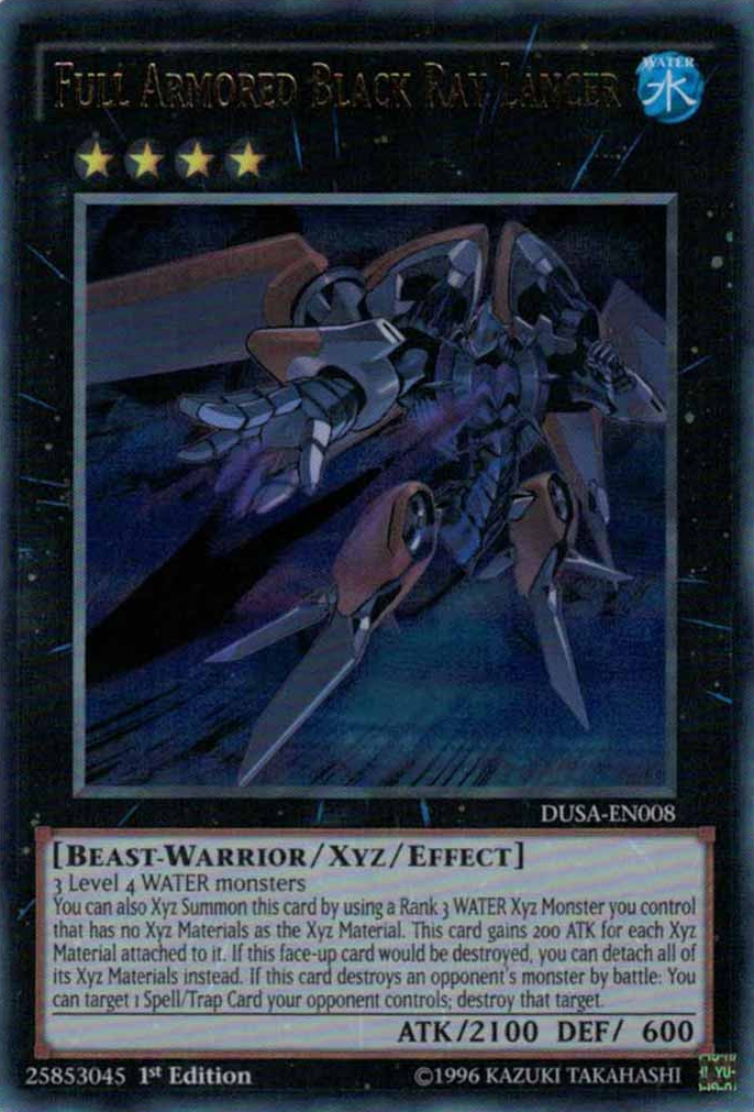 Full Armored Black Ray Lancer [DUSA-EN008] Ultra Rare | Deep Dive Games St. Marys