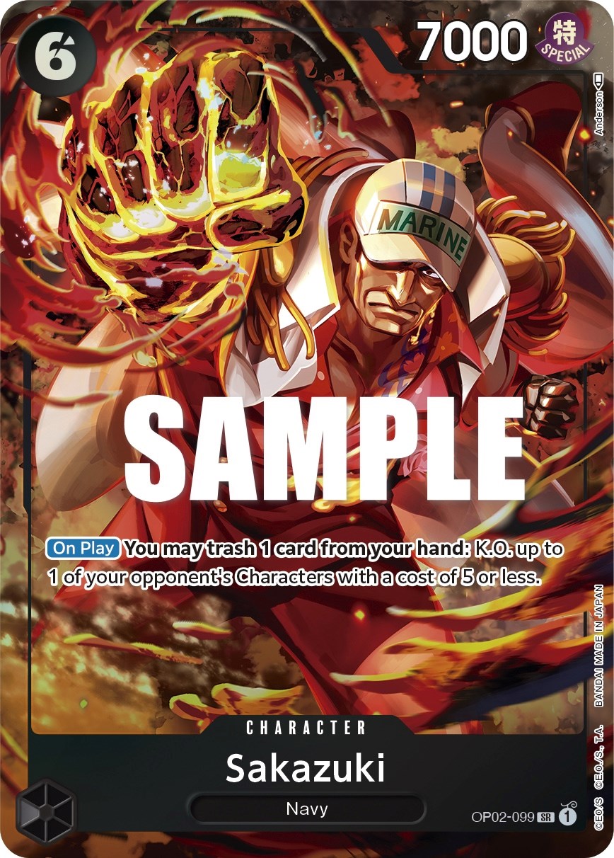 Sakazuki (Alternate Art) [Paramount War] | Deep Dive Games St. Marys