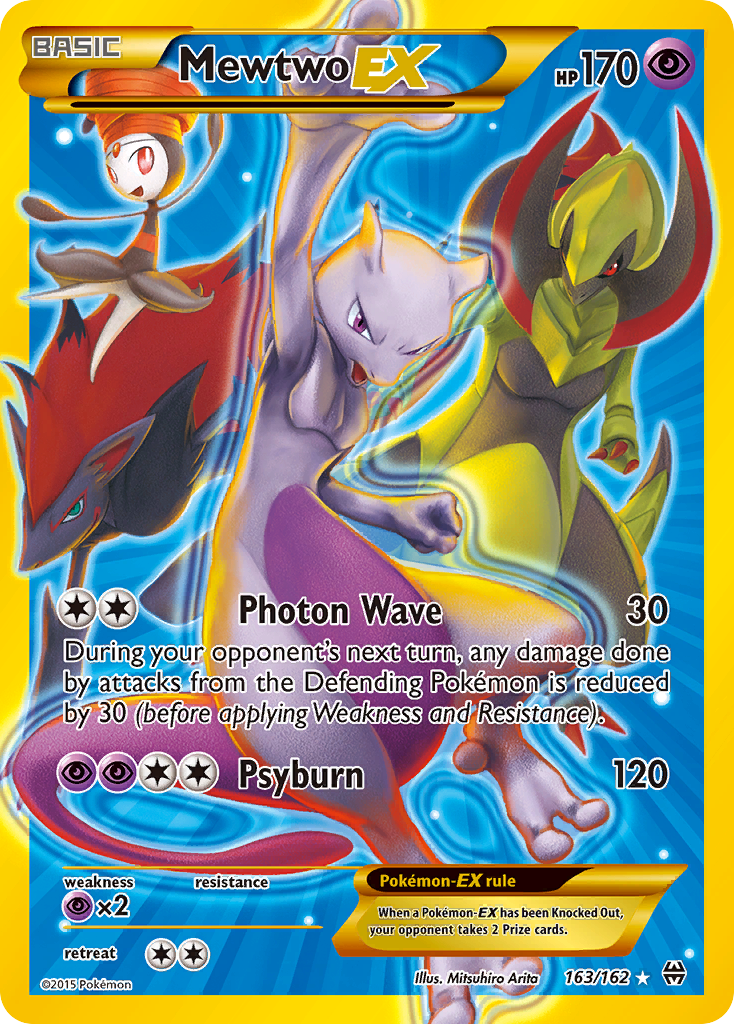 Mewtwo EX (163/162) [XY: BREAKthrough] | Deep Dive Games St. Marys