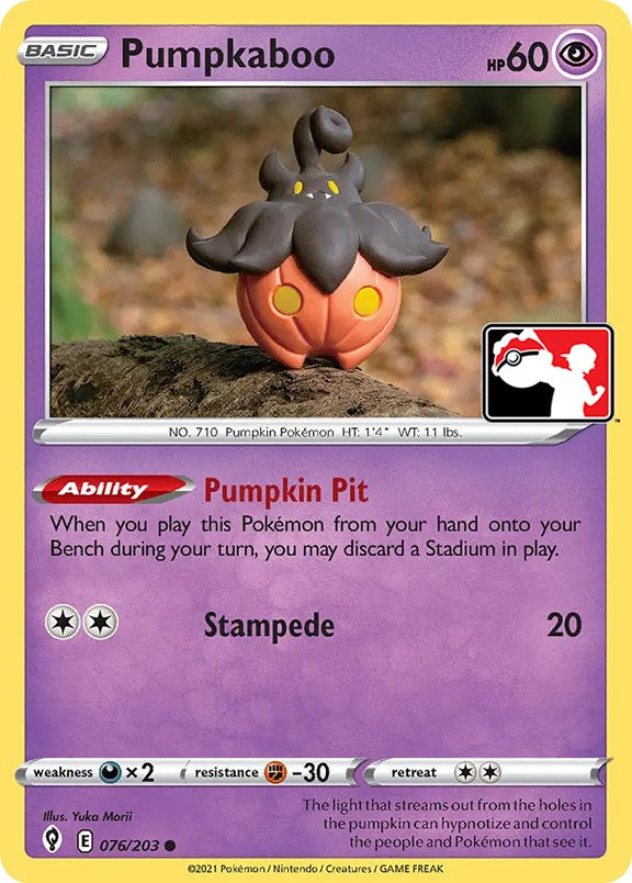 Pumpkaboo (076/203) [Prize Pack Series One] | Deep Dive Games St. Marys