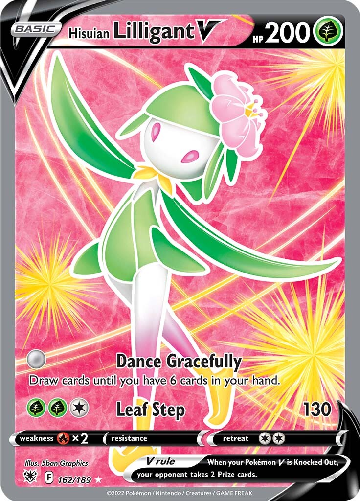 Hisuian Lilligant V (162/189) [Sword & Shield: Astral Radiance] | Deep Dive Games St. Marys