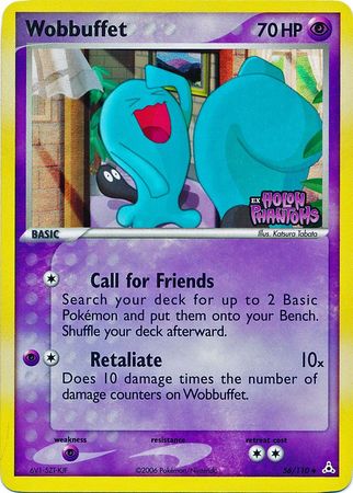 Wobbuffet (56/110) (Stamped) [EX: Holon Phantoms] | Deep Dive Games St. Marys