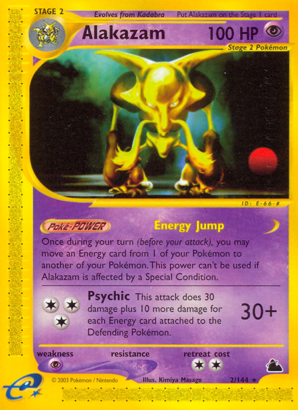 Alakazam (2/144) [Skyridge] | Deep Dive Games St. Marys