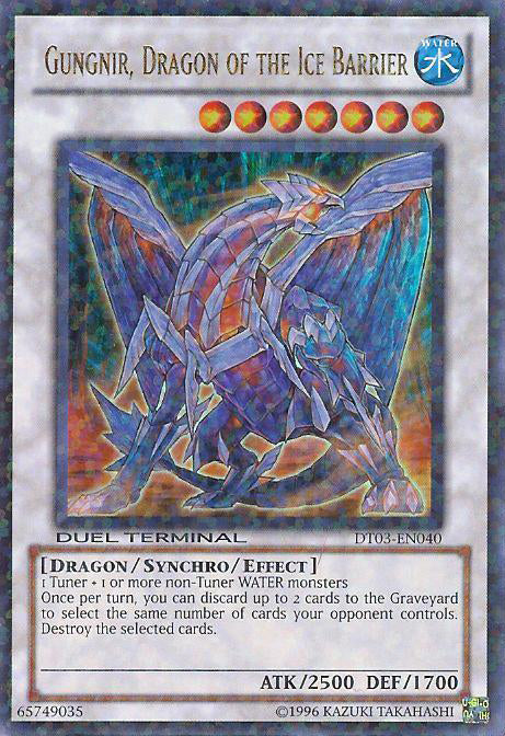 Gungnir, Dragon of the Ice Barrier [DT03-EN040] Ultra Rare | Deep Dive Games St. Marys