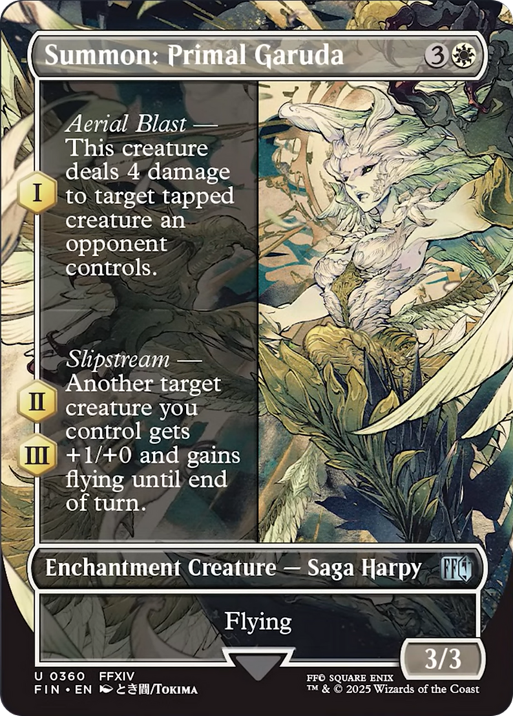 Summon: Primal Garuda (Borderless) [FINAL FANTASY] | Deep Dive Games St. Marys