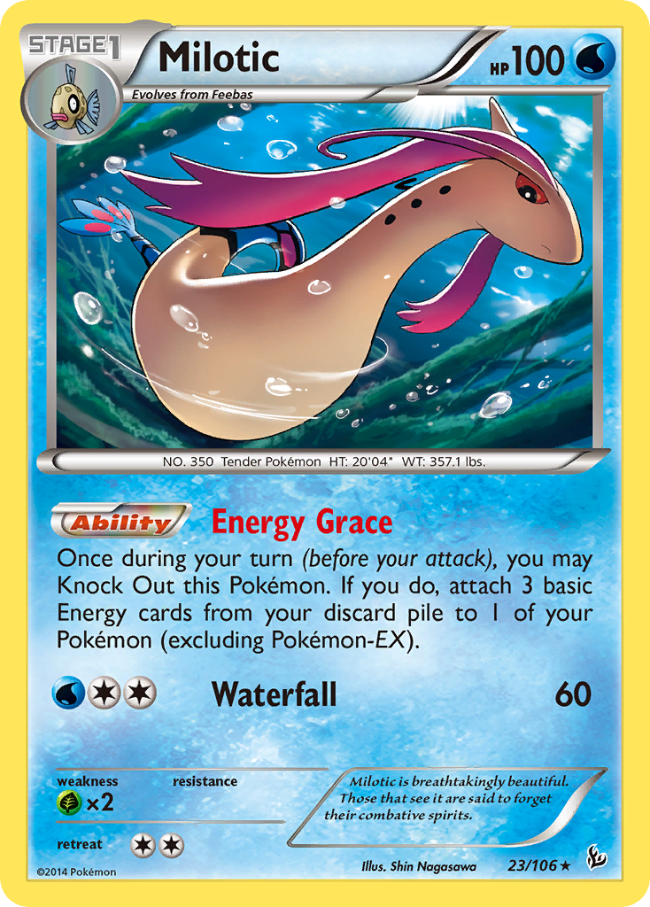 Milotic (23/106) [XY: Flashfire] | Deep Dive Games St. Marys