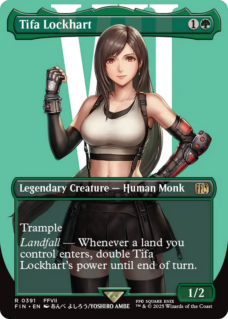 Tifa Lockhart (Borderless) [FINAL FANTASY] | Deep Dive Games St. Marys