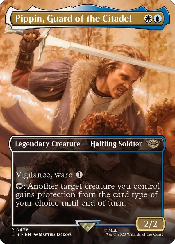 Pippin, Guard of the Citadel (Borderless Alternate Art) [The Lord of the Rings: Tales of Middle-Earth] | Deep Dive Games St. Marys