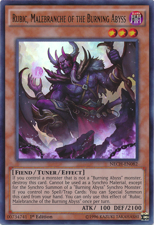 Rubic, Malebranche of the Burning Abyss [NECH-EN082] Ultra Rare | Deep Dive Games St. Marys