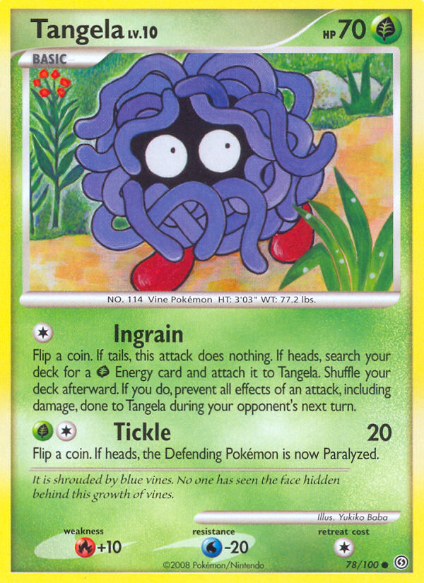 Tangela (78/100) [Diamond & Pearl: Stormfront] | Deep Dive Games St. Marys