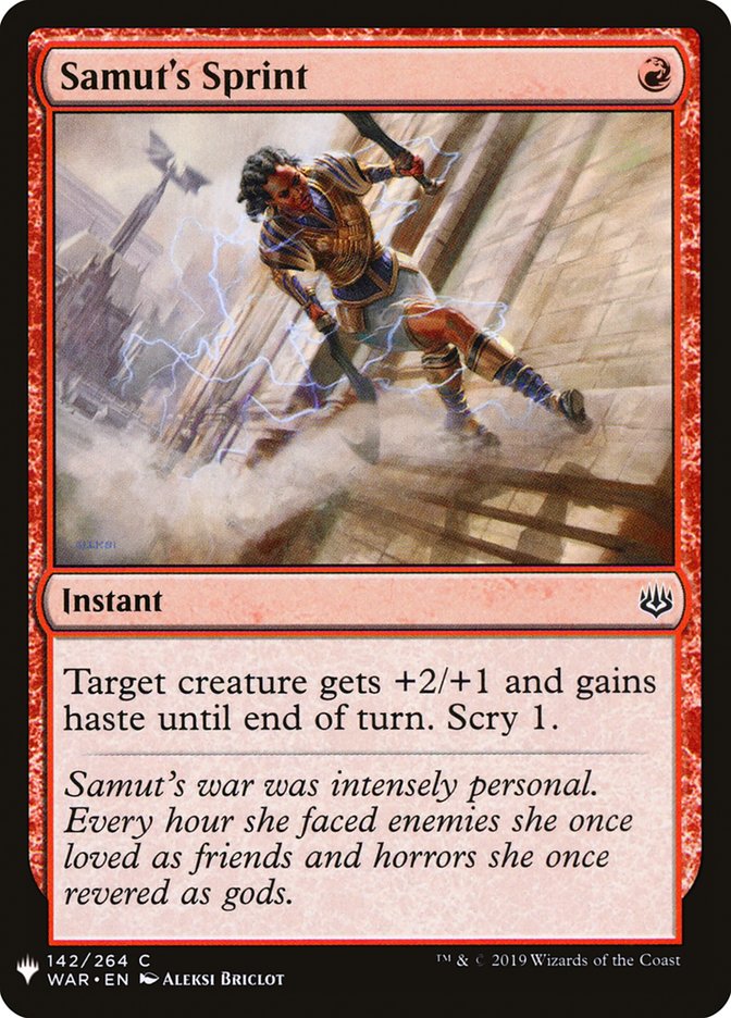 Samut's Sprint [Mystery Booster] | Deep Dive Games St. Marys