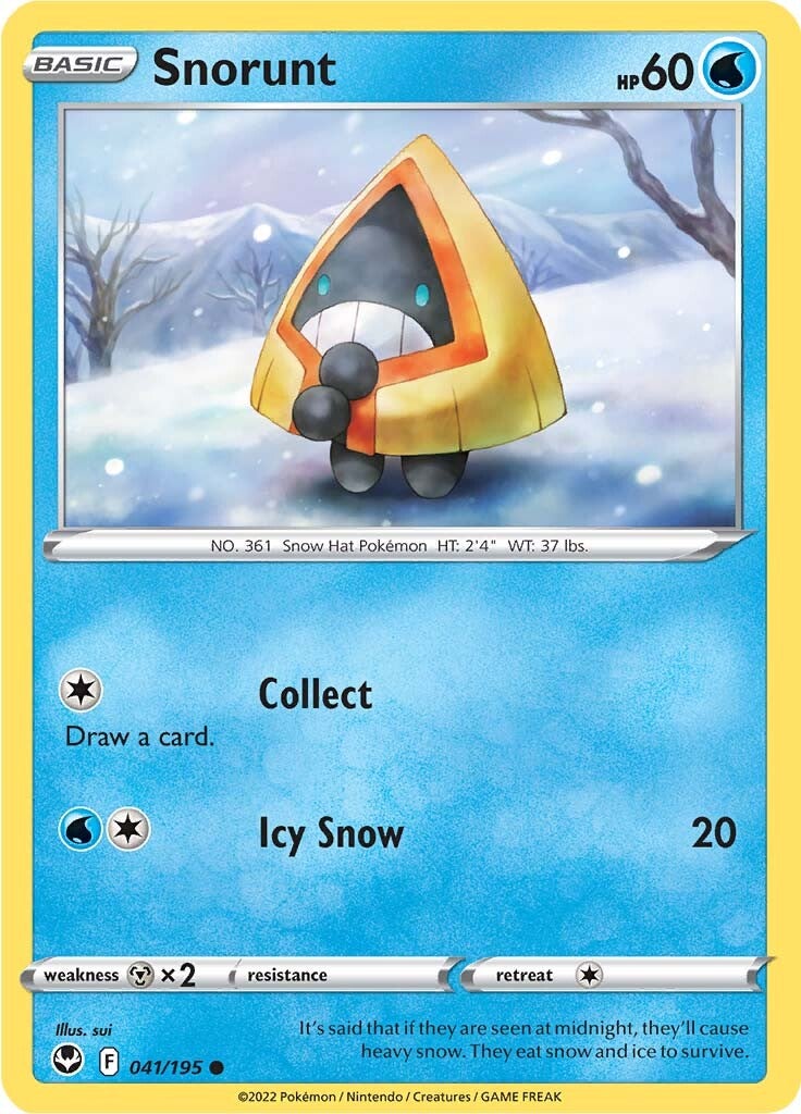 Snorunt (041/195) [Sword & Shield: Silver Tempest] | Deep Dive Games St. Marys