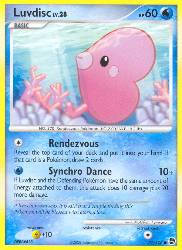 Luvdisc (77/106) [Diamond & Pearl: Great Encounters] | Deep Dive Games St. Marys