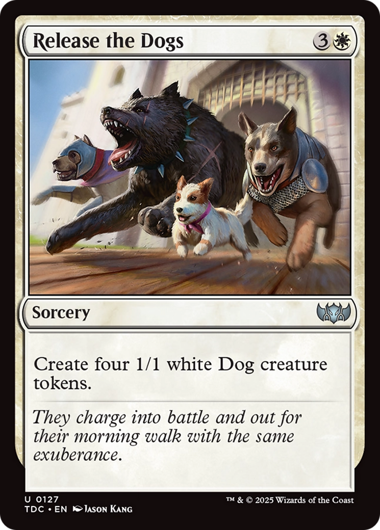Release the Dogs [Tarkir: Dragonstorm Commander] | Deep Dive Games St. Marys
