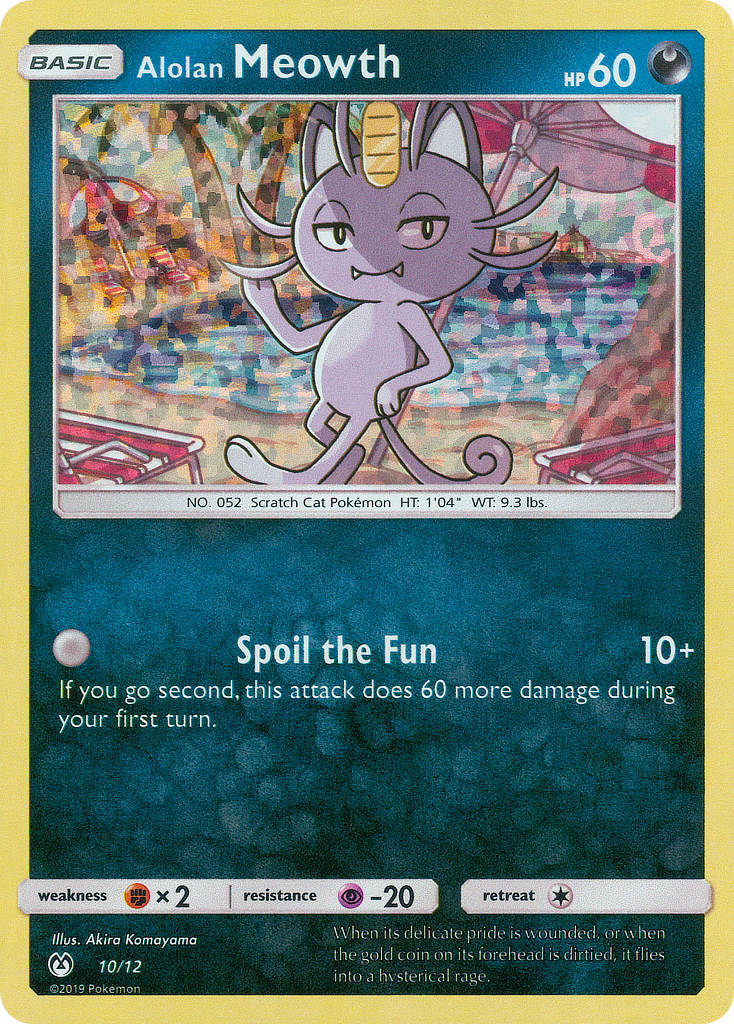 Alolan Meowth (10/12) [McDonald's Promos: 2019 Collection] | Deep Dive Games St. Marys