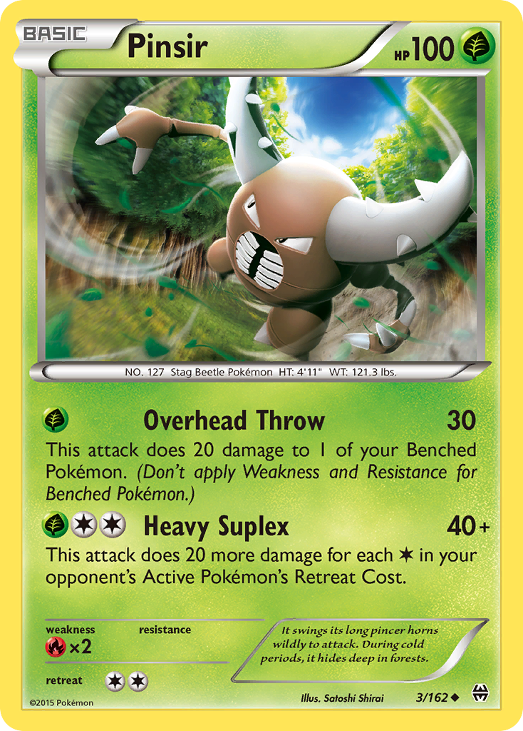 Pinsir (3/162) [XY: BREAKthrough] | Deep Dive Games St. Marys