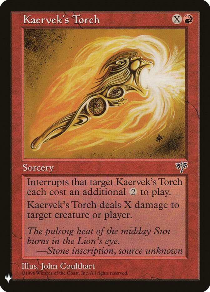 Kaervek's Torch [Mystery Booster] | Deep Dive Games St. Marys