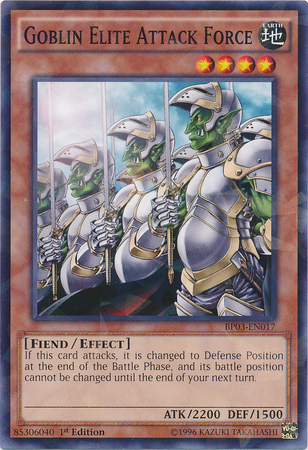 Goblin Elite Attack Force [BP03-EN017] Shatterfoil Rare | Deep Dive Games St. Marys