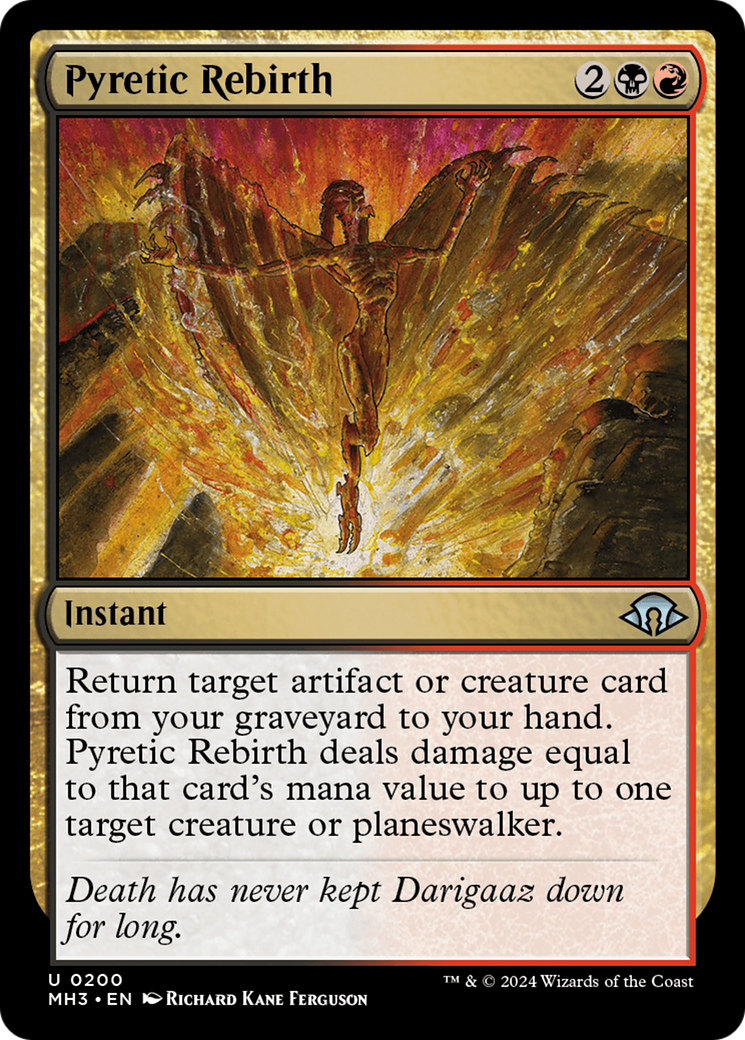 Pyretic Rebirth [Modern Horizons 3] | Deep Dive Games St. Marys