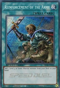 Reinforcement of the Army (Secret) [SBCB-EN160] Secret Rare | Deep Dive Games St. Marys