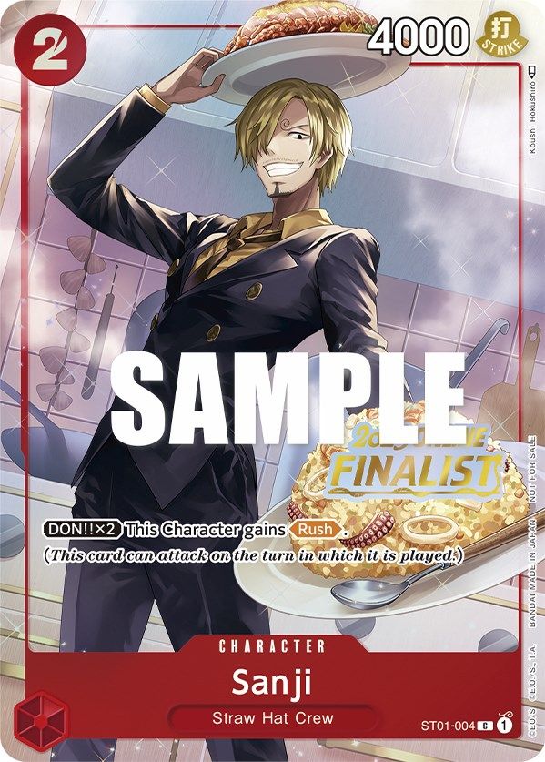 Sanji (Online Regional 2023) [Finalist] [One Piece Promotion Cards] | Deep Dive Games St. Marys