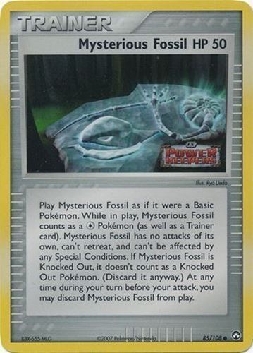 Mysterious Fossil (85/108) (Stamped) [EX: Power Keepers] | Deep Dive Games St. Marys