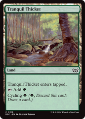 Tranquil Thicket [Duskmourn: House of Horror Commander] | Deep Dive Games St. Marys