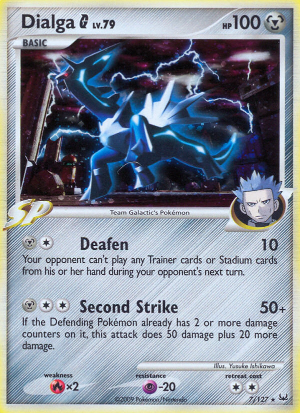 Dialga G (7/127) [Platinum: Base Set] | Deep Dive Games St. Marys