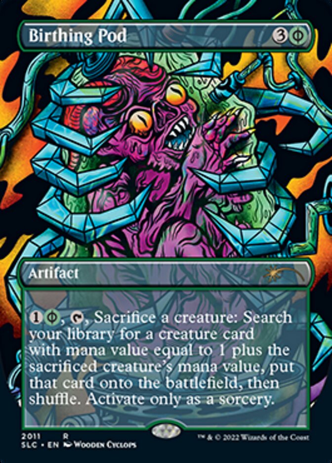 Birthing Pod (Borderless Alternate Art) [Secret Lair Countdown Kit] | Deep Dive Games St. Marys