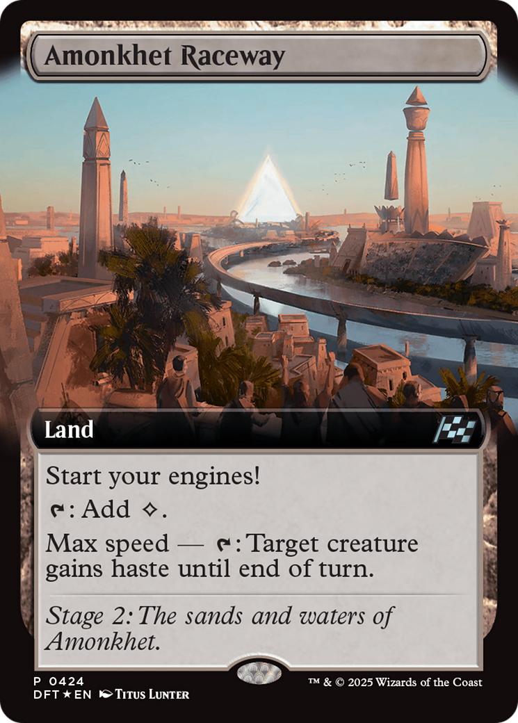 Amonkhet Raceway (Extended Art) [Aetherdrift] | Deep Dive Games St. Marys