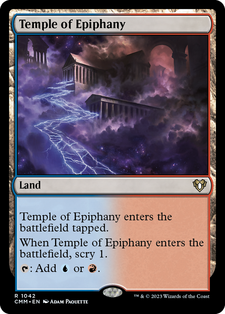 Temple of Epiphany [Commander Masters] | Deep Dive Games St. Marys