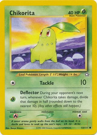 Chikorita (53/111) [Neo Genesis Unlimited] | Deep Dive Games St. Marys