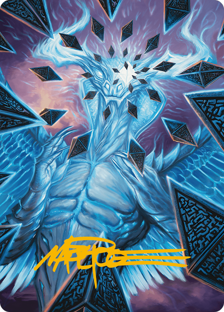 Ugin's Binding Art Card (Gold-Stamped Signature) [Modern Horizons 3 Art Series] | Deep Dive Games St. Marys