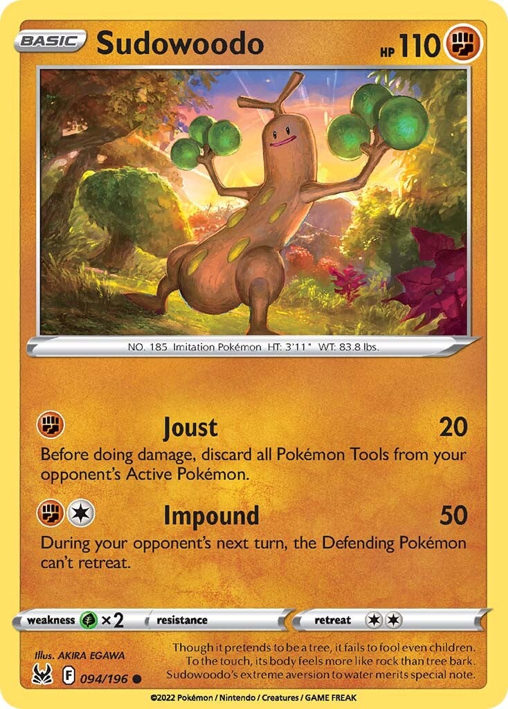 Sudowoodo (094/196) [Sword & Shield: Lost Origin] | Deep Dive Games St. Marys