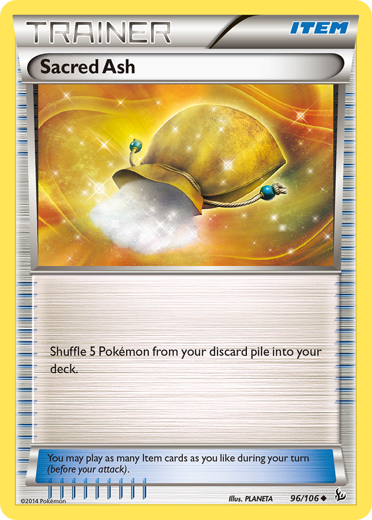 Sacred Ash (96/106) [XY: Flashfire] | Deep Dive Games St. Marys