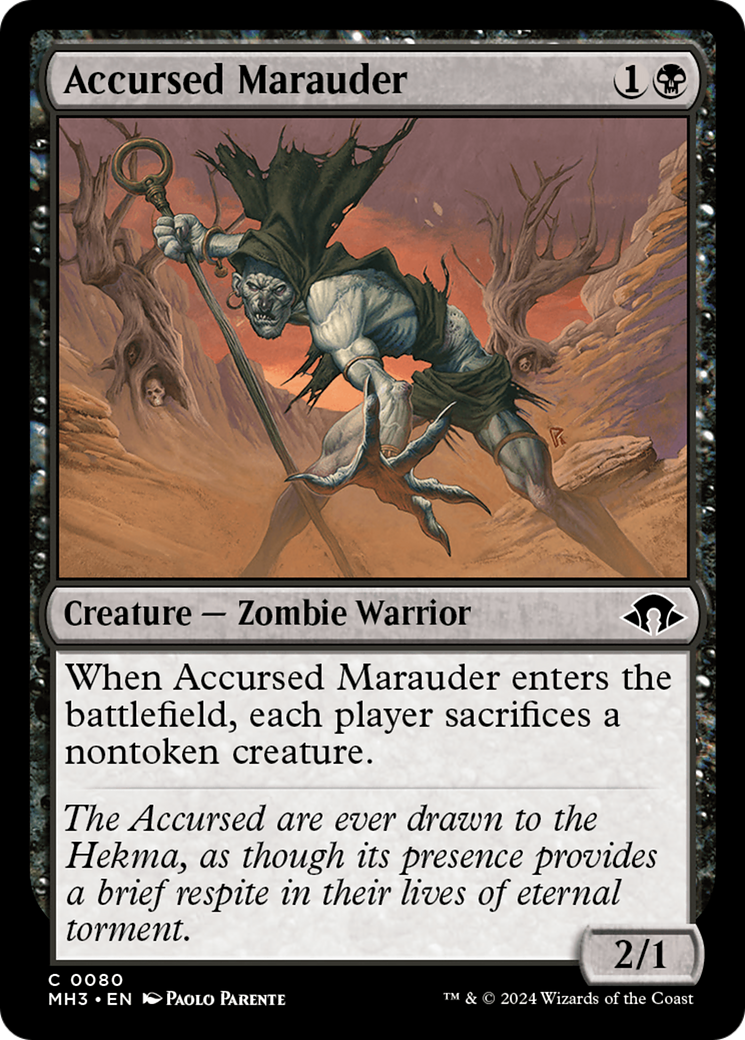 Accursed Marauder [Modern Horizons 3] | Deep Dive Games St. Marys