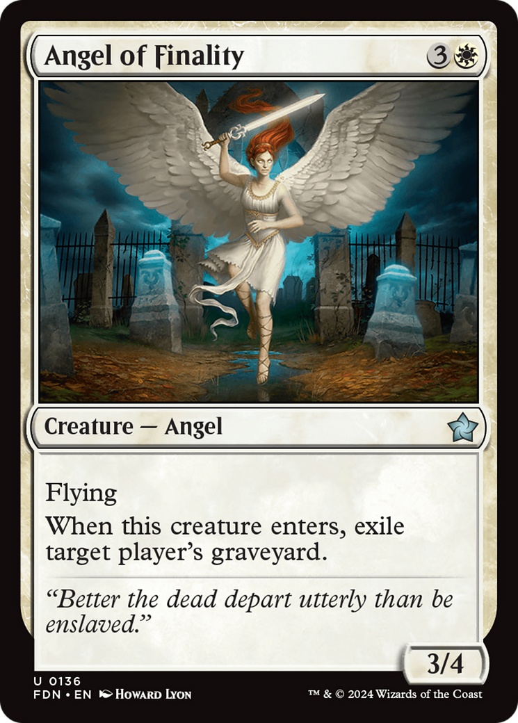 Angel of Finality [Foundations] | Deep Dive Games St. Marys