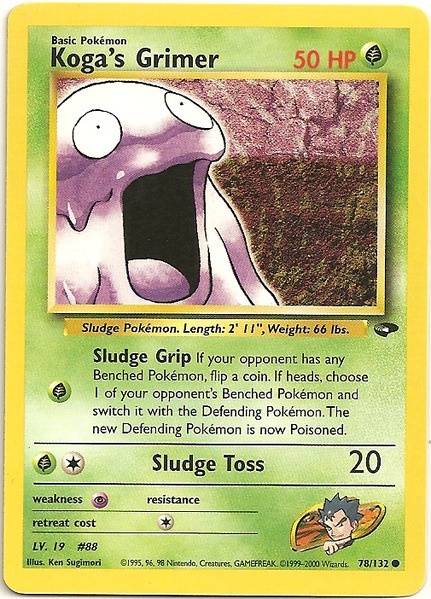 Koga's Grimer (78/132) [Gym Challenge Unlimited] | Deep Dive Games St. Marys