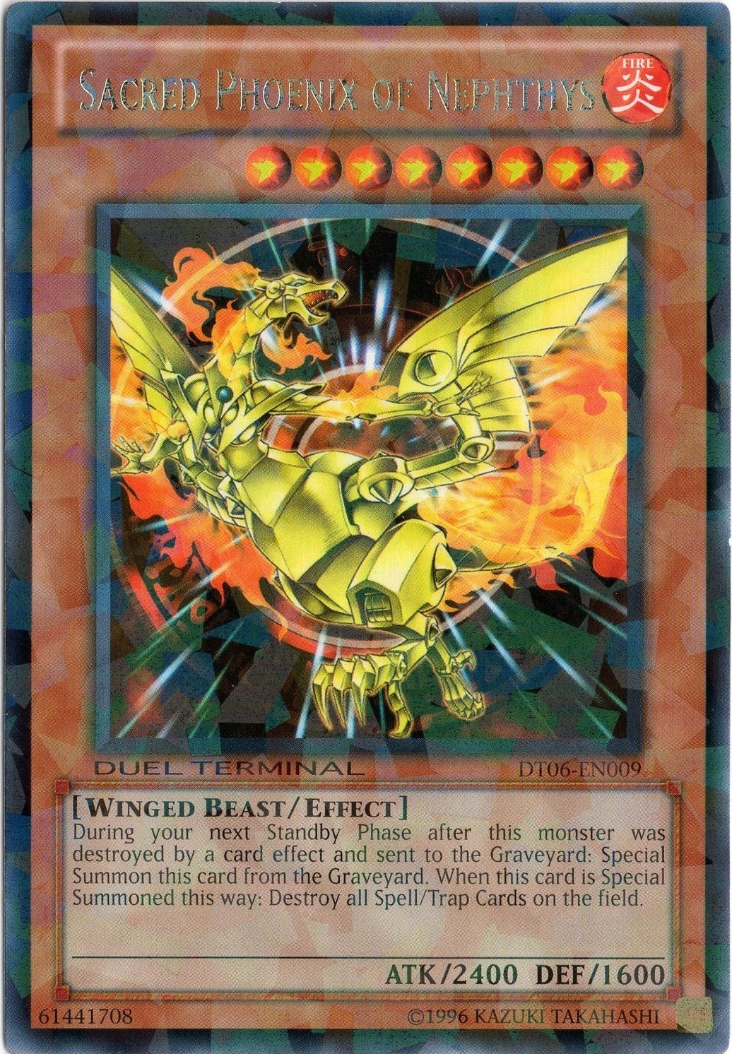 Sacred Phoenix of Nephthys [DT06-EN009] Rare | Deep Dive Games St. Marys
