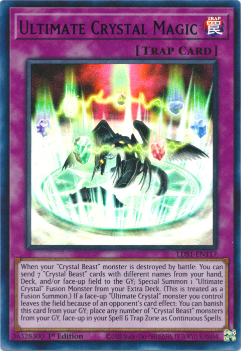 Ultimate Crystal Magic (Blue) [LDS1-EN117] Ultra Rare | Deep Dive Games St. Marys