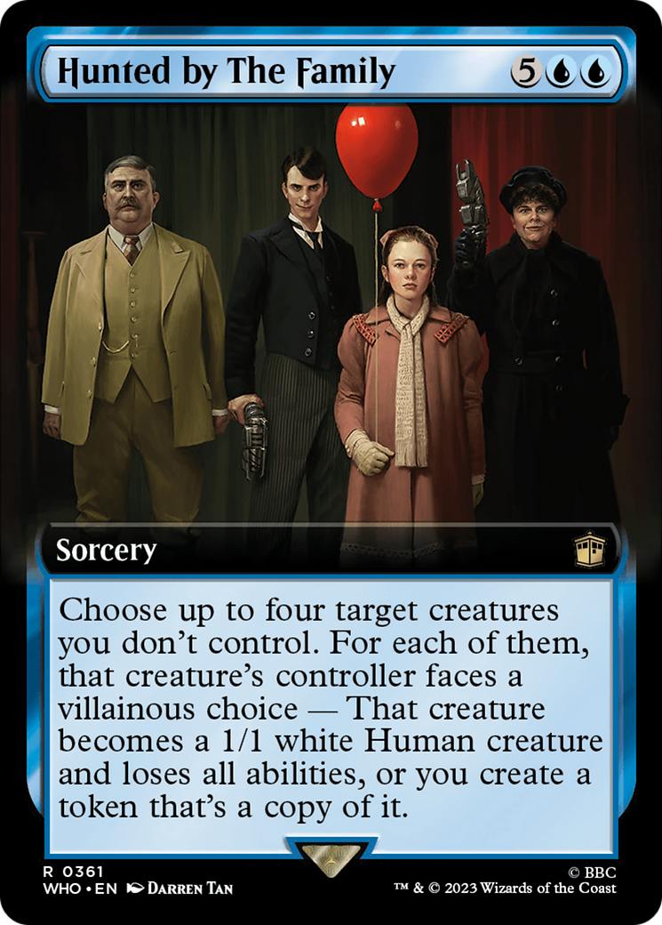 Hunted by The Family (Extended Art) [Doctor Who] | Deep Dive Games St. Marys