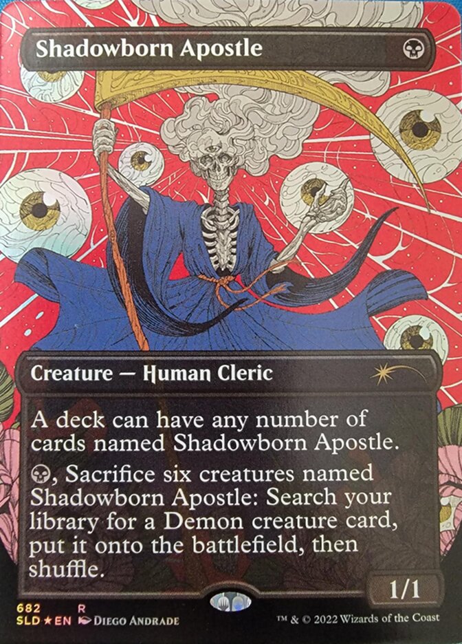 Shadowborn Apostle (Borderless) (682) [Secret Lair Drop Promos] | Deep Dive Games St. Marys