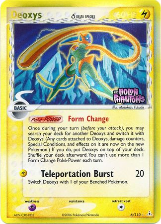 Deoxys (6/110) (Delta Species) (Stamped) [EX: Holon Phantoms] | Deep Dive Games St. Marys