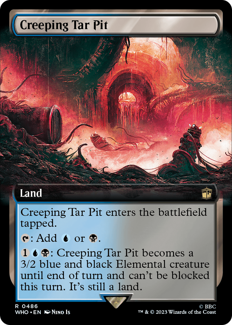 Creeping Tar Pit (Extended Art) [Doctor Who] | Deep Dive Games St. Marys