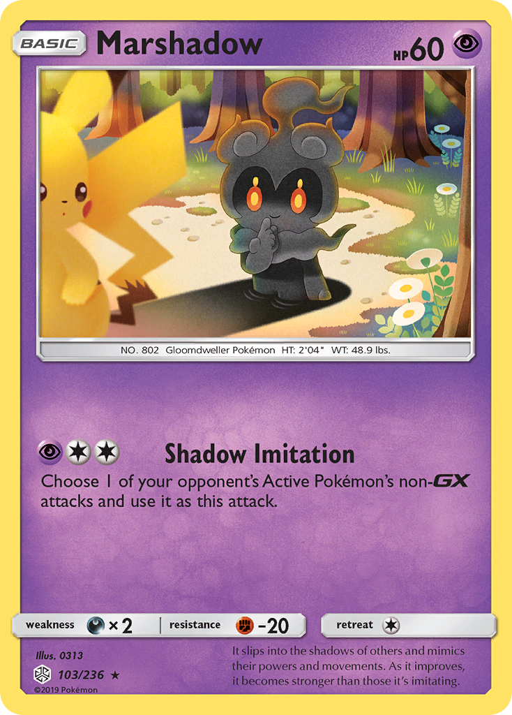 Marshadow (103/236) [Sun & Moon: Cosmic Eclipse] | Deep Dive Games St. Marys