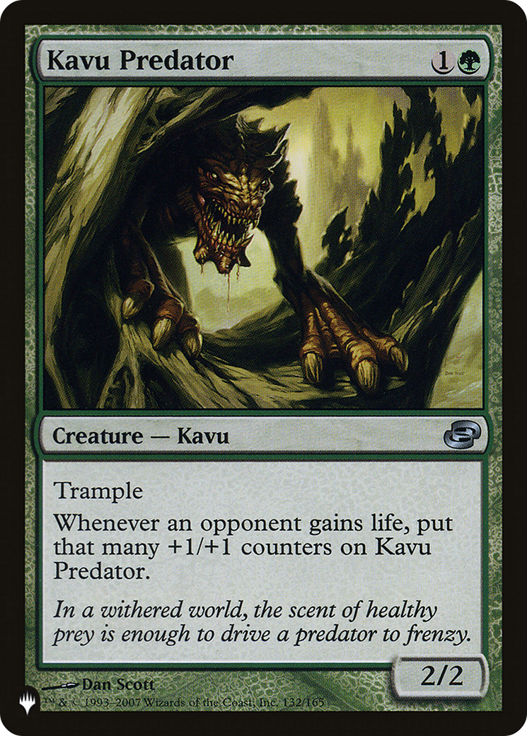 Kavu Predator [The List] | Deep Dive Games St. Marys