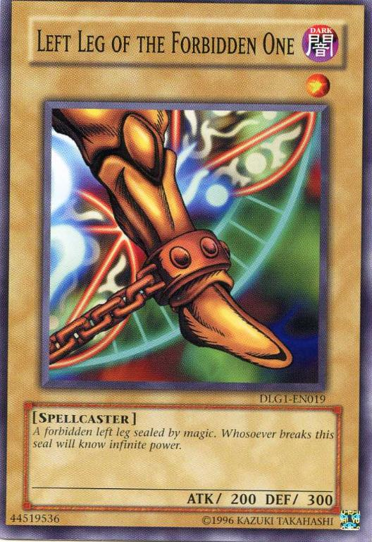 Left Leg of the Forbidden One [DLG1-EN019] Common | Deep Dive Games St. Marys