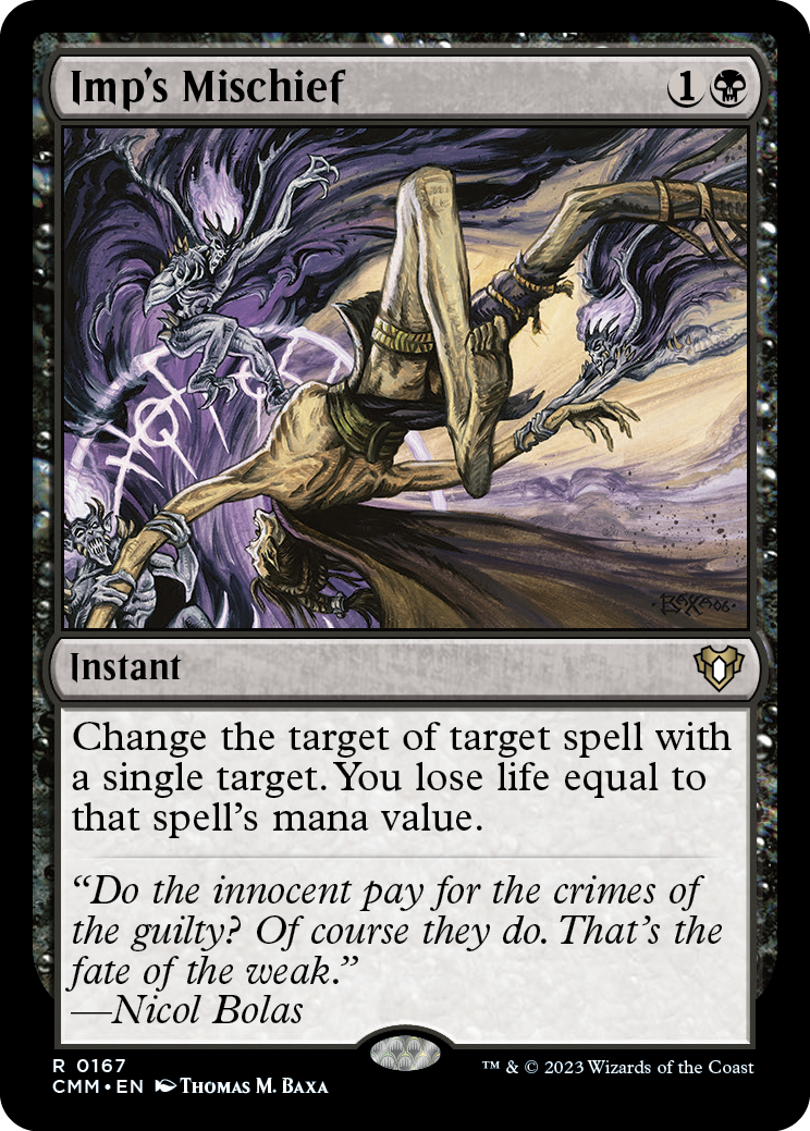 Imp's Mischief [Commander Masters] | Deep Dive Games St. Marys
