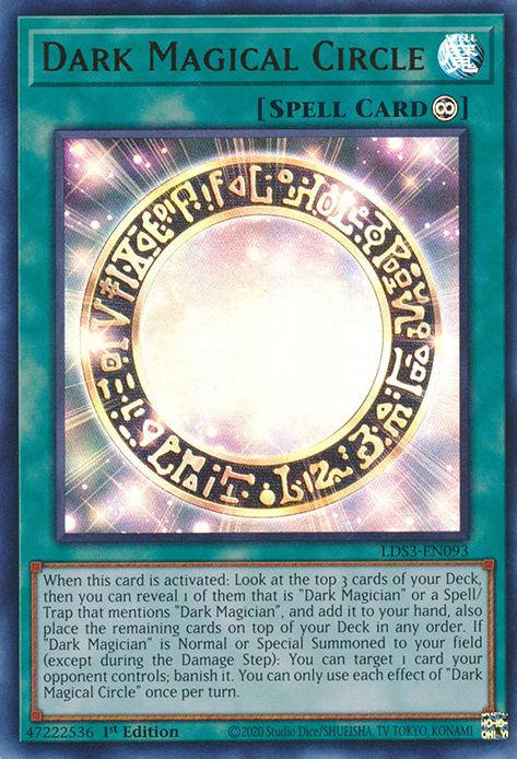 Dark Magical Circle [LDS3-EN093] Ultra Rare | Deep Dive Games St. Marys