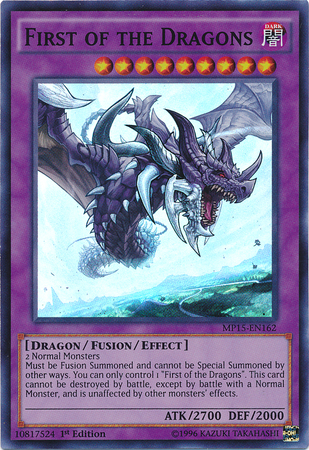 First of the Dragons [MP15-EN162] Super Rare | Deep Dive Games St. Marys